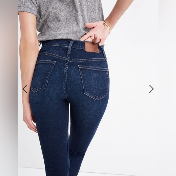 Madewell Denim - Madewell Tall 10" High-Rise Skinny Jeans in Hayes Wash size 26T